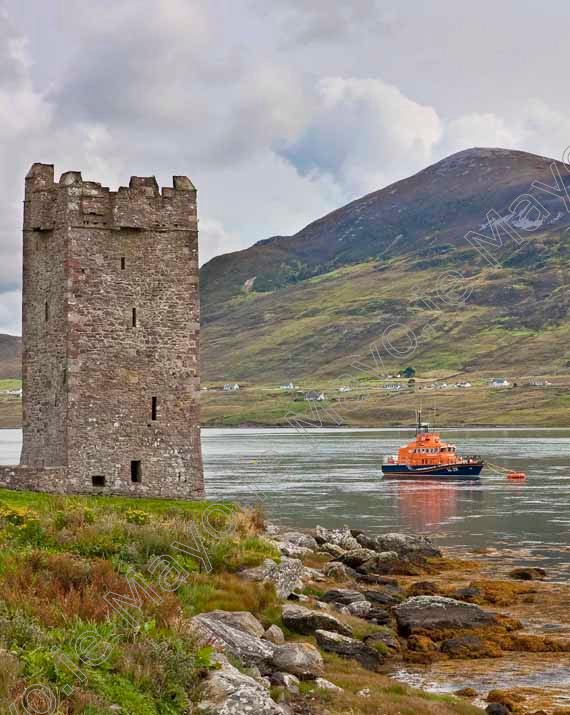 Castle-Overlooking-Clew-Bay