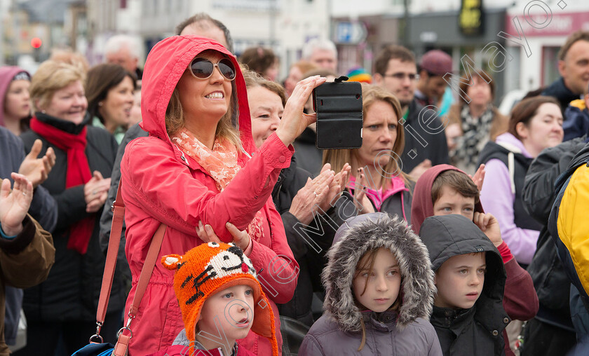 Mayo-Day-Saturday-2015 1936 
 A large crowd gather to see "The Mayo Male Voice Choir" the show on Market Square castlebar which showcased the best Of Irish Dance, Music and Singing for the Mayo Day Celebrations. Pic: Michael Mc Laughlin