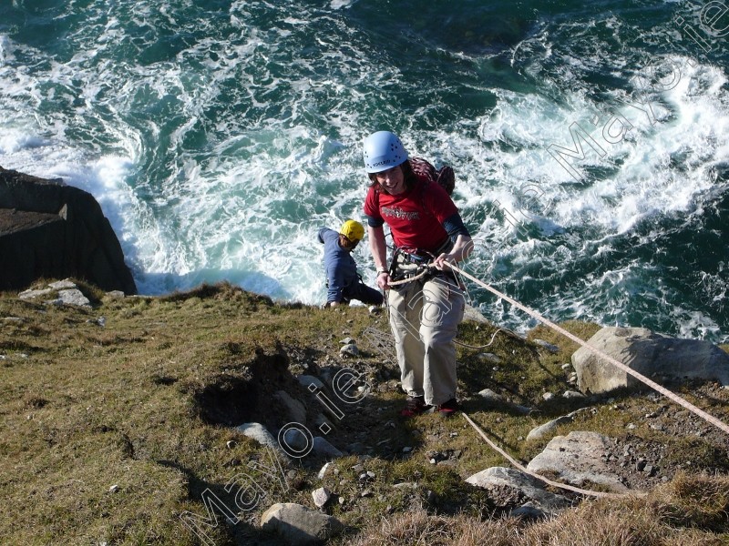 Abseiling