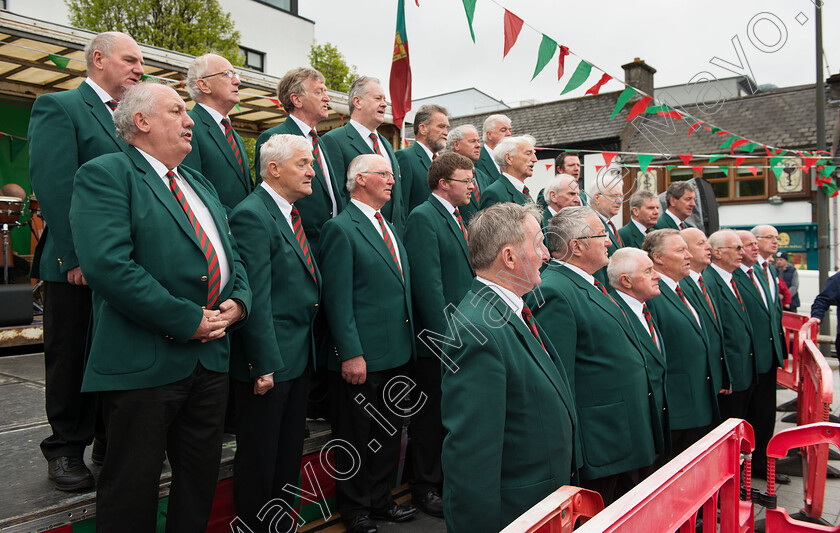 Mayo-Day-Saturday-2015 1910 
 A large crowd gather to see "The Mayo Male Voice Choir" the show on Market Square castlebar which showcased the best Of Irish Dance, Music and Singing for the Mayo Day Celebrations. Pic: Michael Mc Laughlin