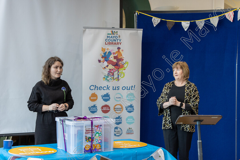 Party-Box-Launch-at-Castlebar-Library-0017-0001-2024-0001 
 Keywords: Castlebar, Environment, Launch, Library, Mary Forde, Mayo Library, Party Box